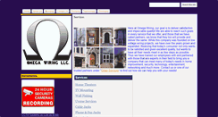 Desktop Screenshot of omegawiringllc.com